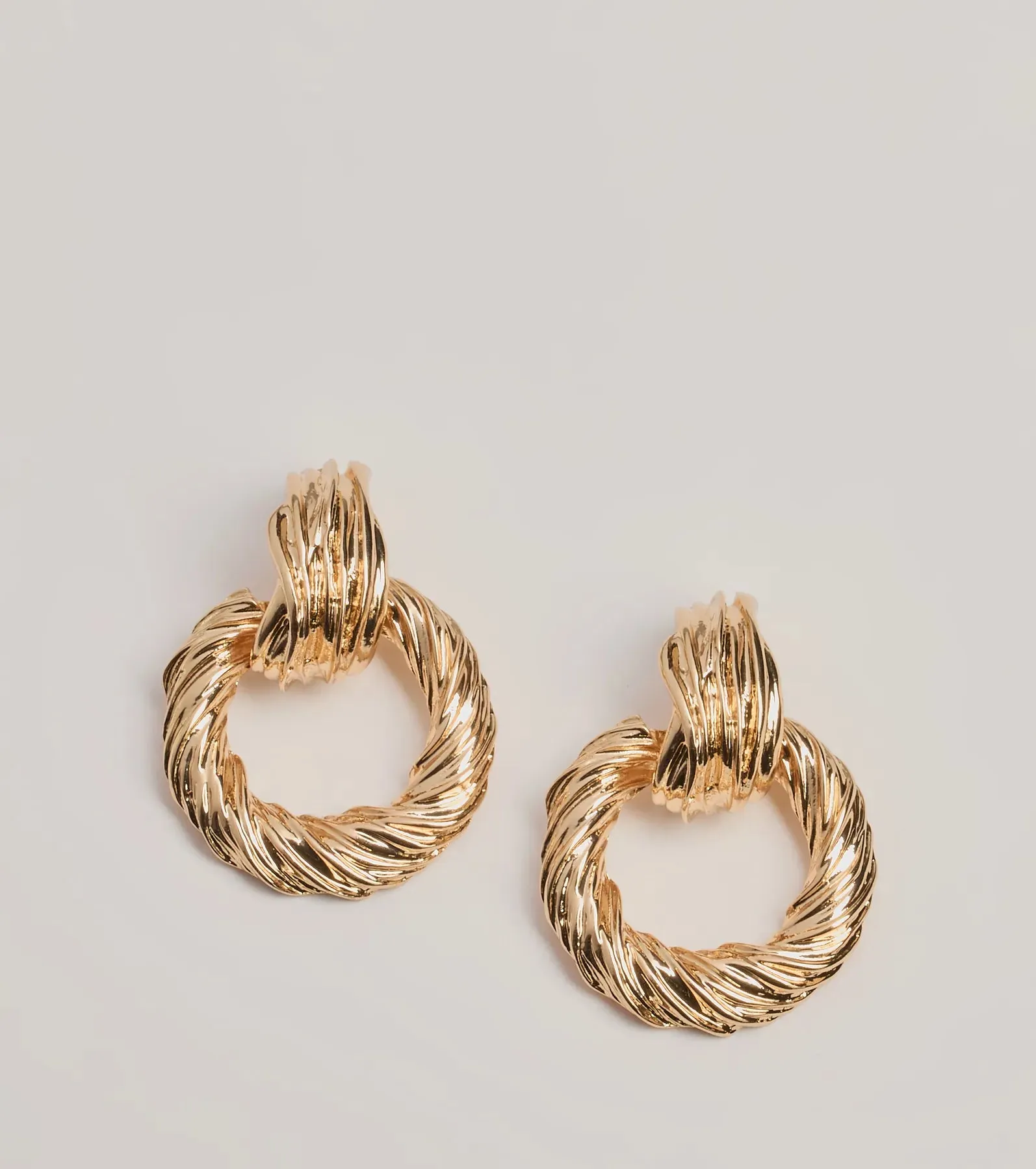 Textured Style Statement Earrings sold by Windsor