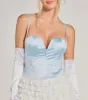 Happily Ever After Satin Bustier Bodysuit sold by Windsor