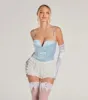 Happily Ever After Satin Bustier Bodysuit sold by Windsor
