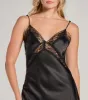 Ethereal Beauty Satin and Lace Long Slip Dress sold by Windsor