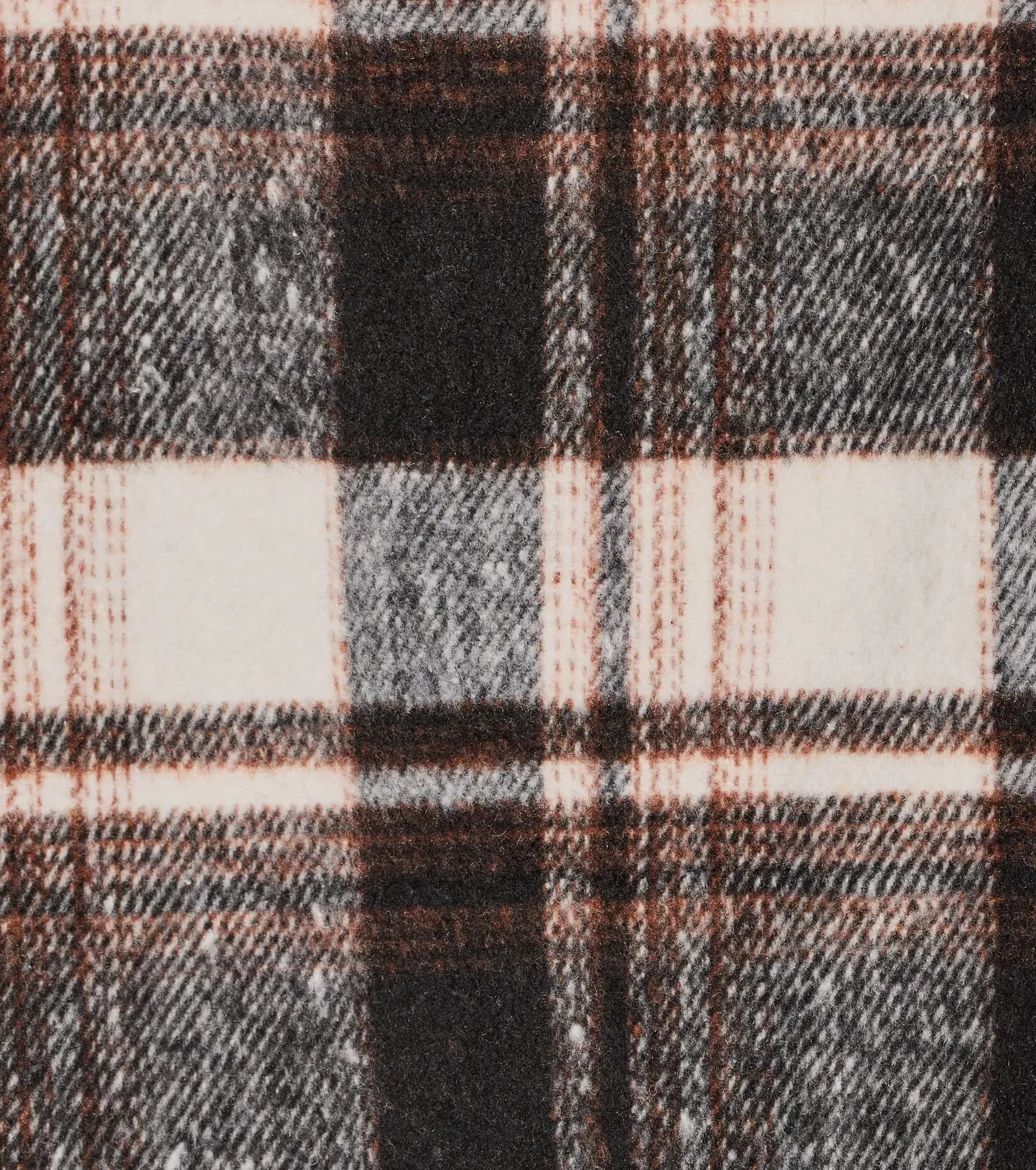 Classically Chic Plaid Long Sleeve Oversized Shacket sold by Windsor product image thumbnail 4