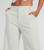 Cutest Babe Wide Leg Linen Trouser Pants sold by Windsor