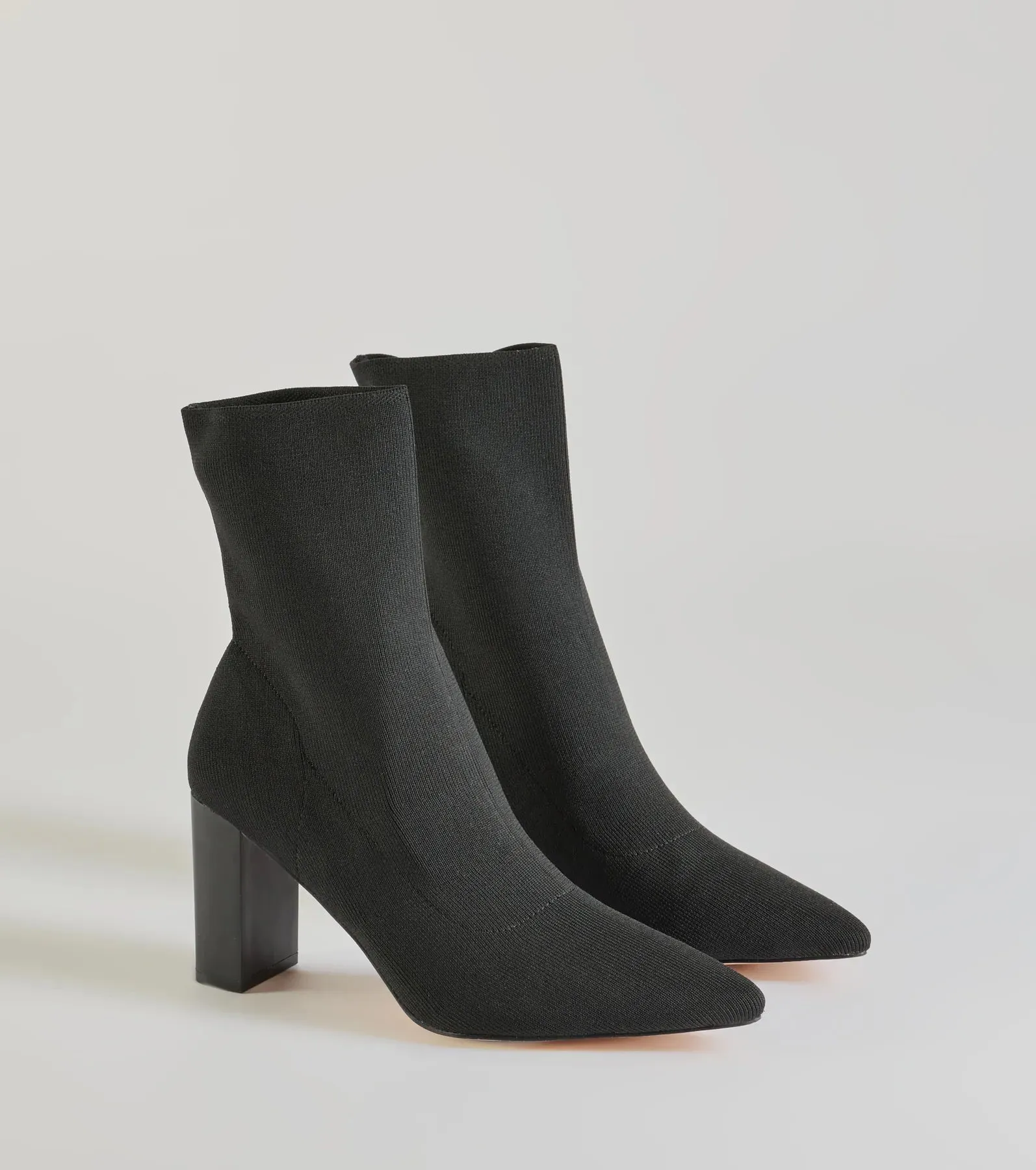 Back to Basics Knit Ankle Booties sold by Windsor