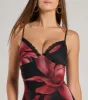 Blooming Beauty Floral Print Mesh Maxi Dress sold by Windsor