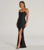 Hadlee Sweetheart Halter Mermaid Mesh Formal Dress sold by Windsor