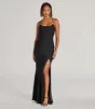 Hadlee Sweetheart Halter Mermaid Mesh Formal Dress sold by Windsor