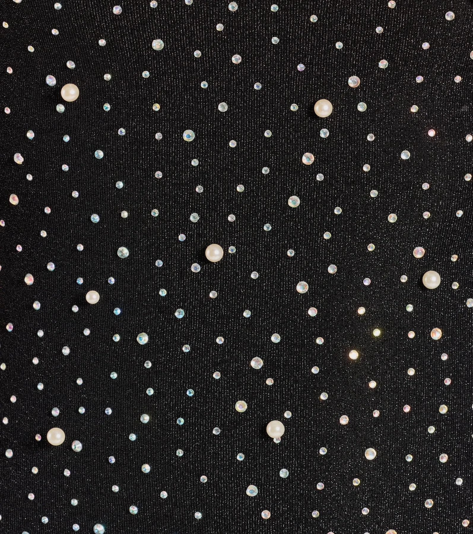 Trixie Strapless Faux Pearl Rhinestone Mini Dress sold by Windsor product image thumbnail 4