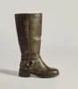 Edgy Look Under-The-Knee Moto Boots sold by Windsor