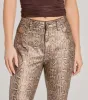 Major Trend Snake Print Faux Leather Skinny Pants sold by Windsor