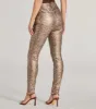 Major Trend Snake Print Faux Leather Skinny Pants sold by Windsor