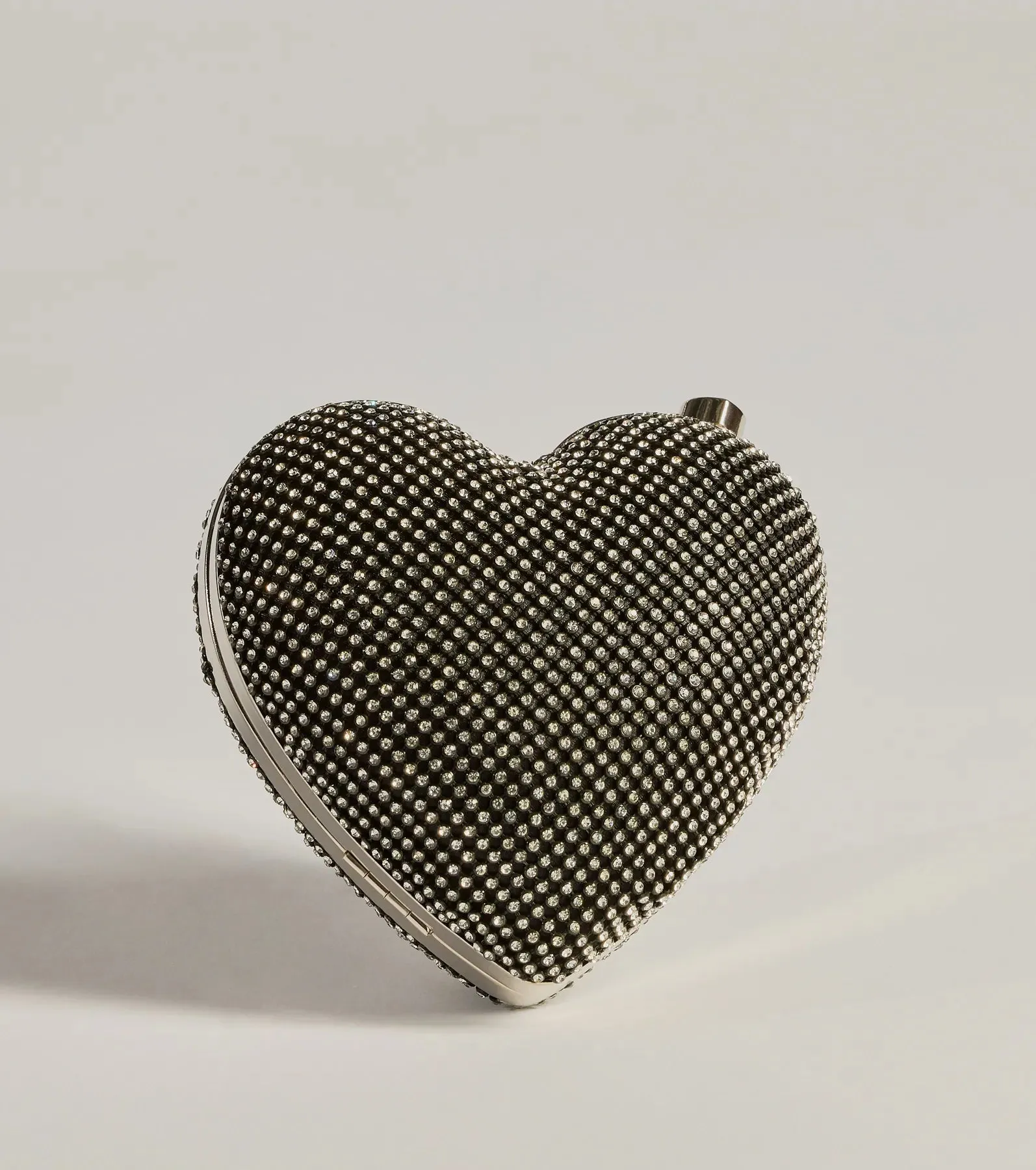 So Lovely Heart Rhinestone Bag sold by Windsor