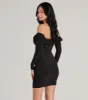 Charming Muse Off-The-Shoulder Ruffled Mini Dress sold by Windsor