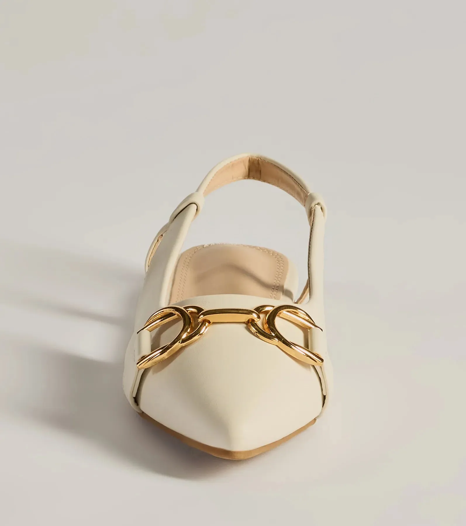 Luxe Allure Pointed-Toe Faux Leather Flats sold by Windsor product image thumbnail 3