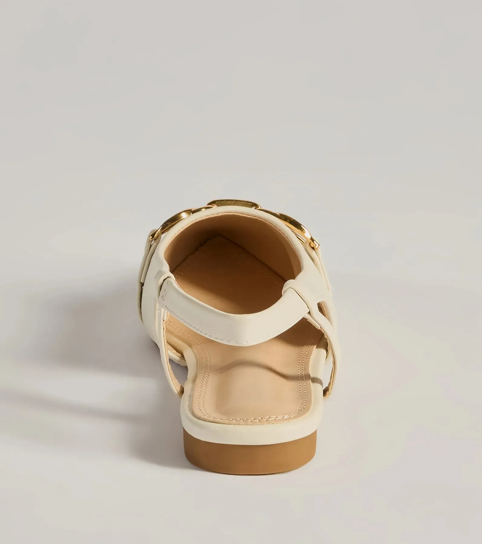 Luxe Allure Pointed-Toe Faux Leather Flats sold by Windsor product image thumbnail 4