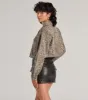 Level Up Leopard Print Denim Trucker Jacket sold by Windsor