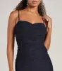 Samira Mesh High Slit A-Line Formal Dress sold by Windsor