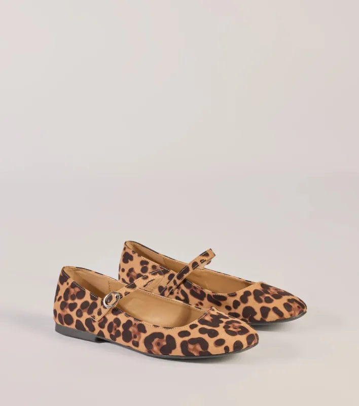 Glam Instinct Leopard Print Flats sold by Windsor