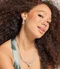 Divine Dazzle Scalloped Statement Necklace Set sold by Windsor
