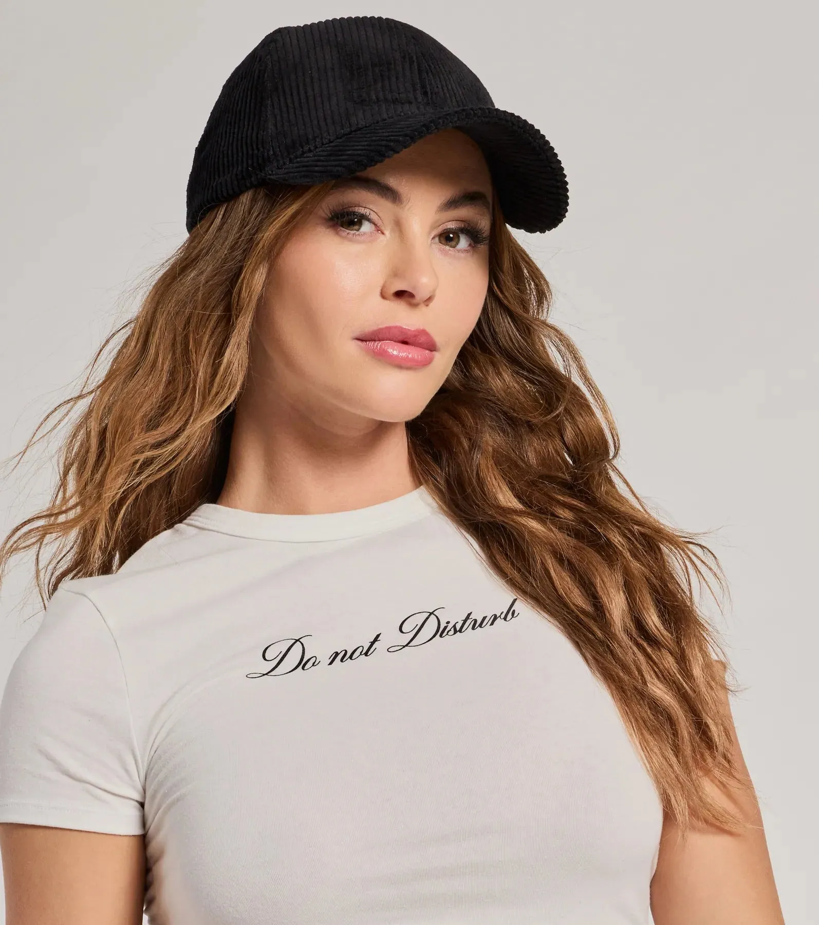 Sporty Luxe Corduroy Baseball Cap sold by Windsor product image thumbnail 5