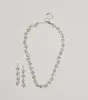 Glam Nights Rhinestone Collar Necklace Set sold by Windsor