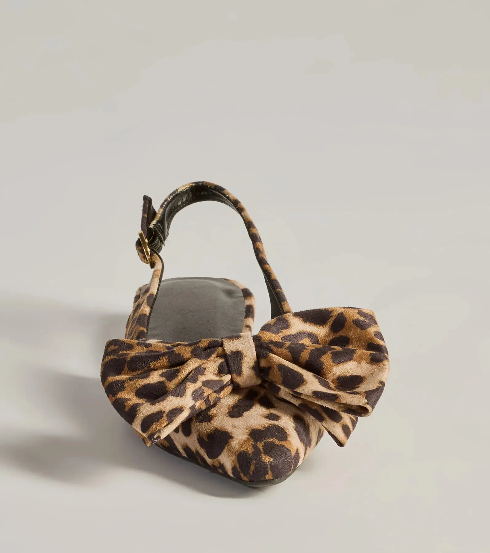 Spotted Allure Leopard Print Bow Flats sold by Windsor product image thumbnail 3