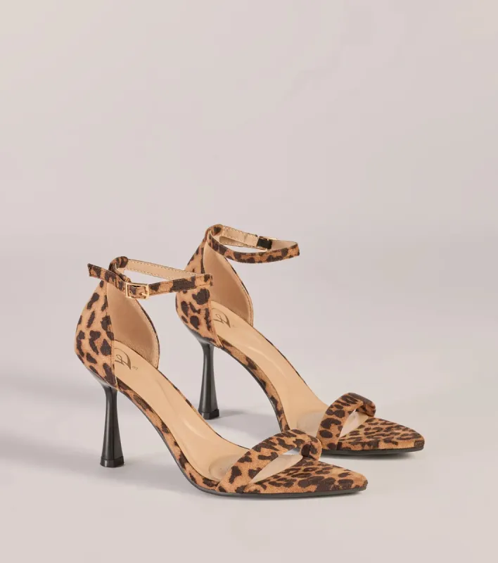Wildly Luxe Leopard Print Stiletto Heels sold by Windsor