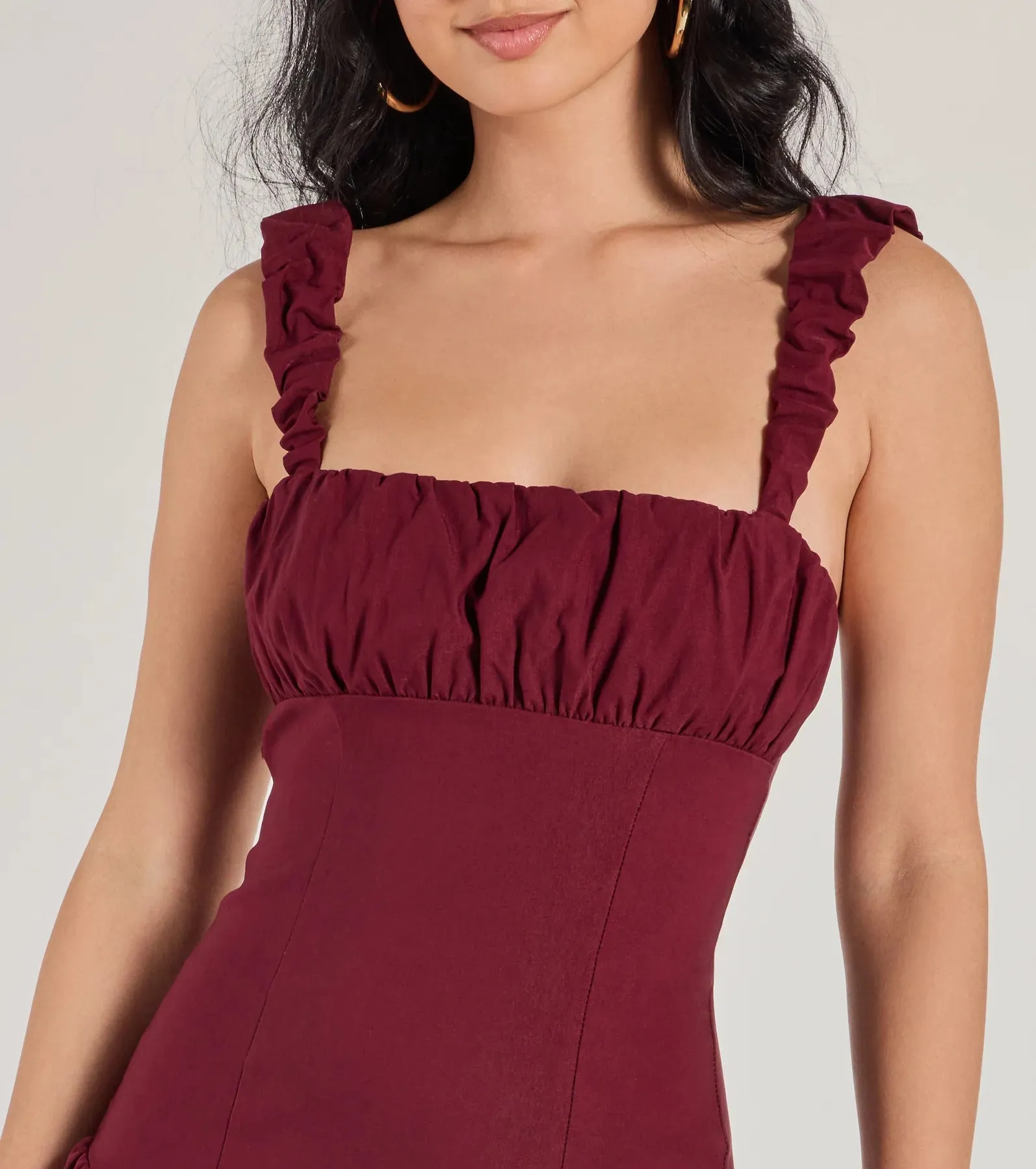 Adorable Aura Drop Waist Bubble Hem Skater Dress sold by Windsor product image thumbnail 4