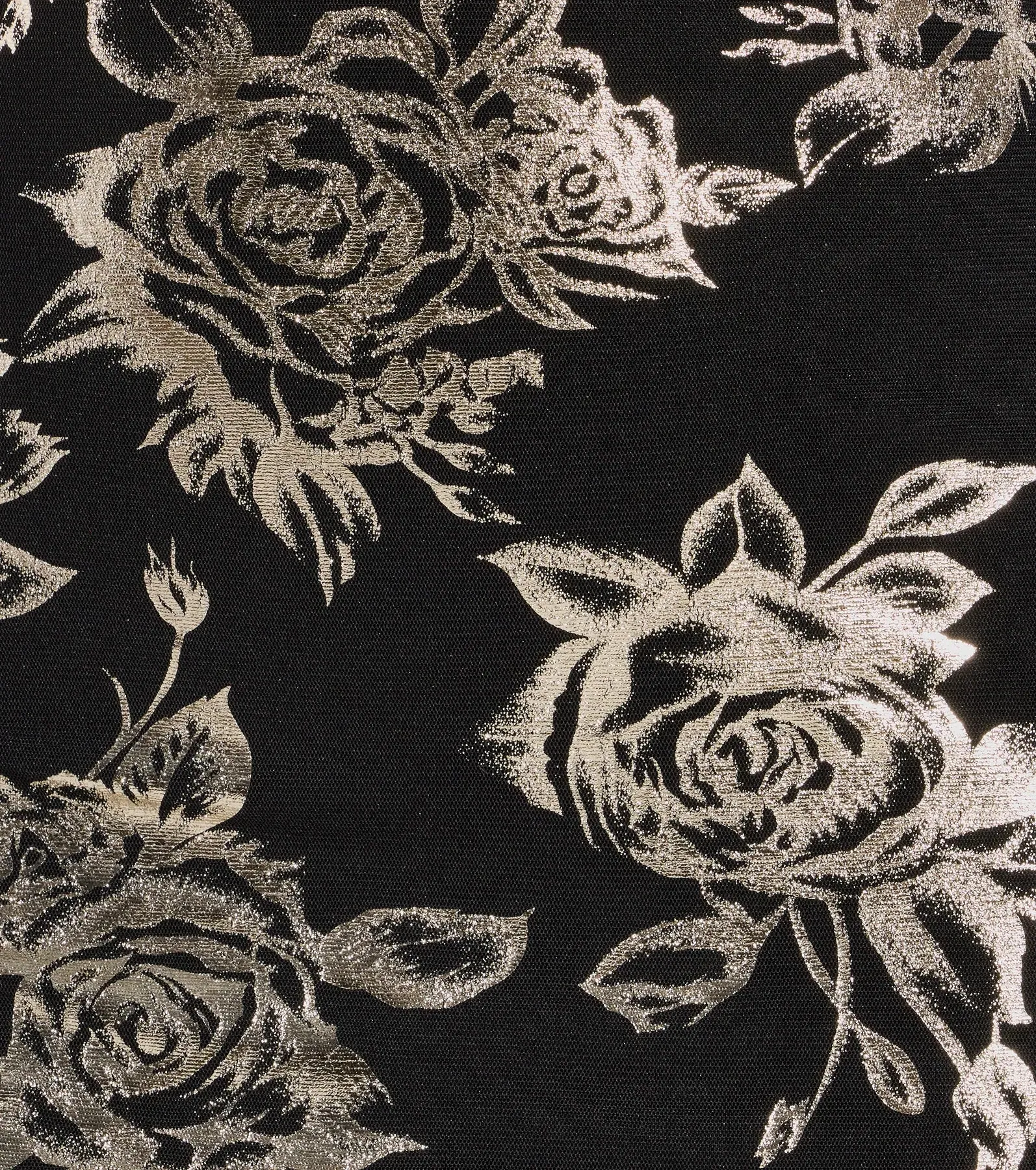 Elevated Vibe Foiled Floral Mesh Midi Dress sold by Windsor product image thumbnail 3