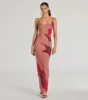 Gorgeous Aura Floral Mesh Maxi Dress sold by Windsor