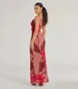 Gorgeous Aura Floral Mesh Maxi Dress sold by Windsor