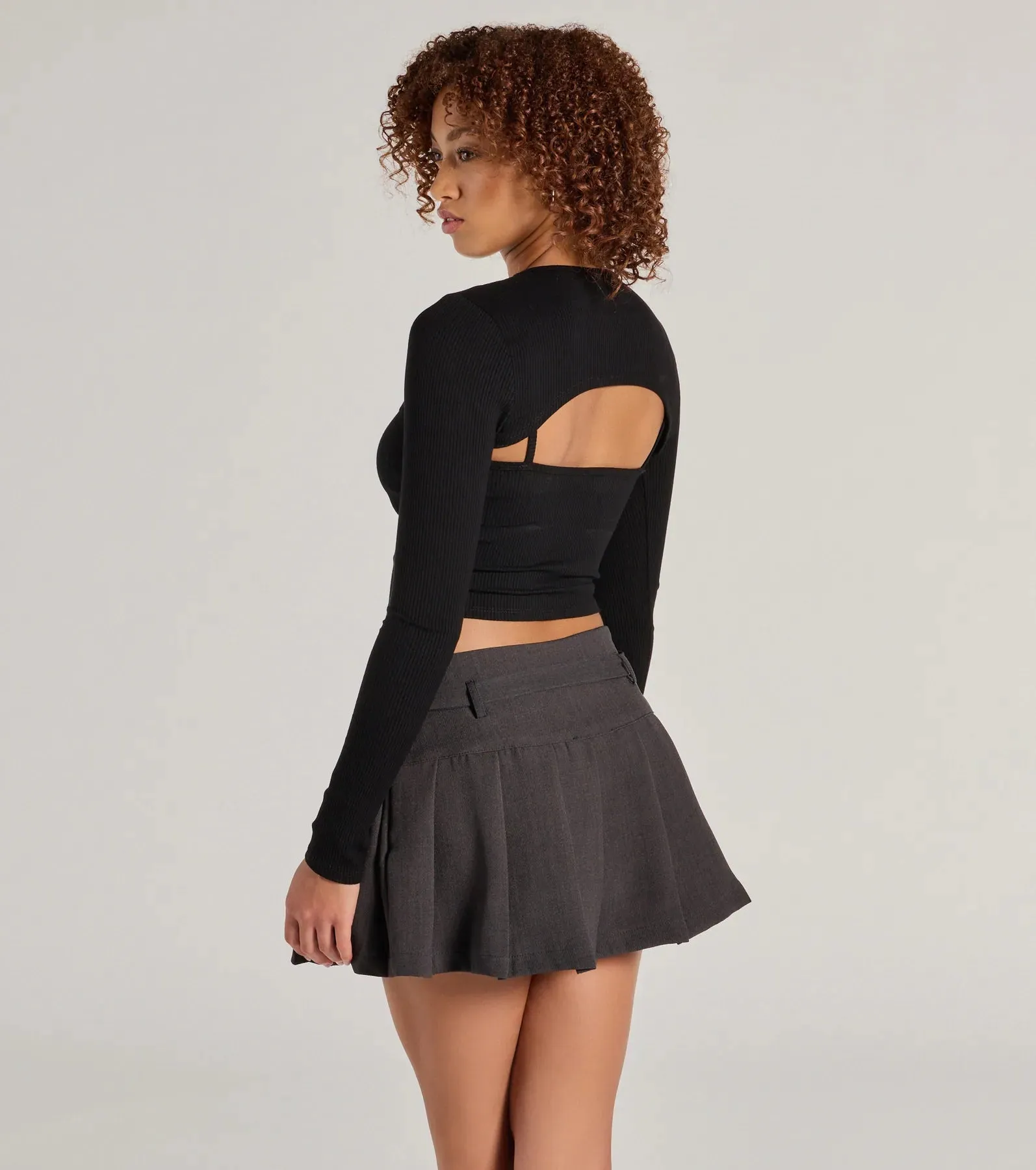 Snuggle Worthy Ribbed Knit Long Sleeve Top sold by Windsor product image thumbnail 2