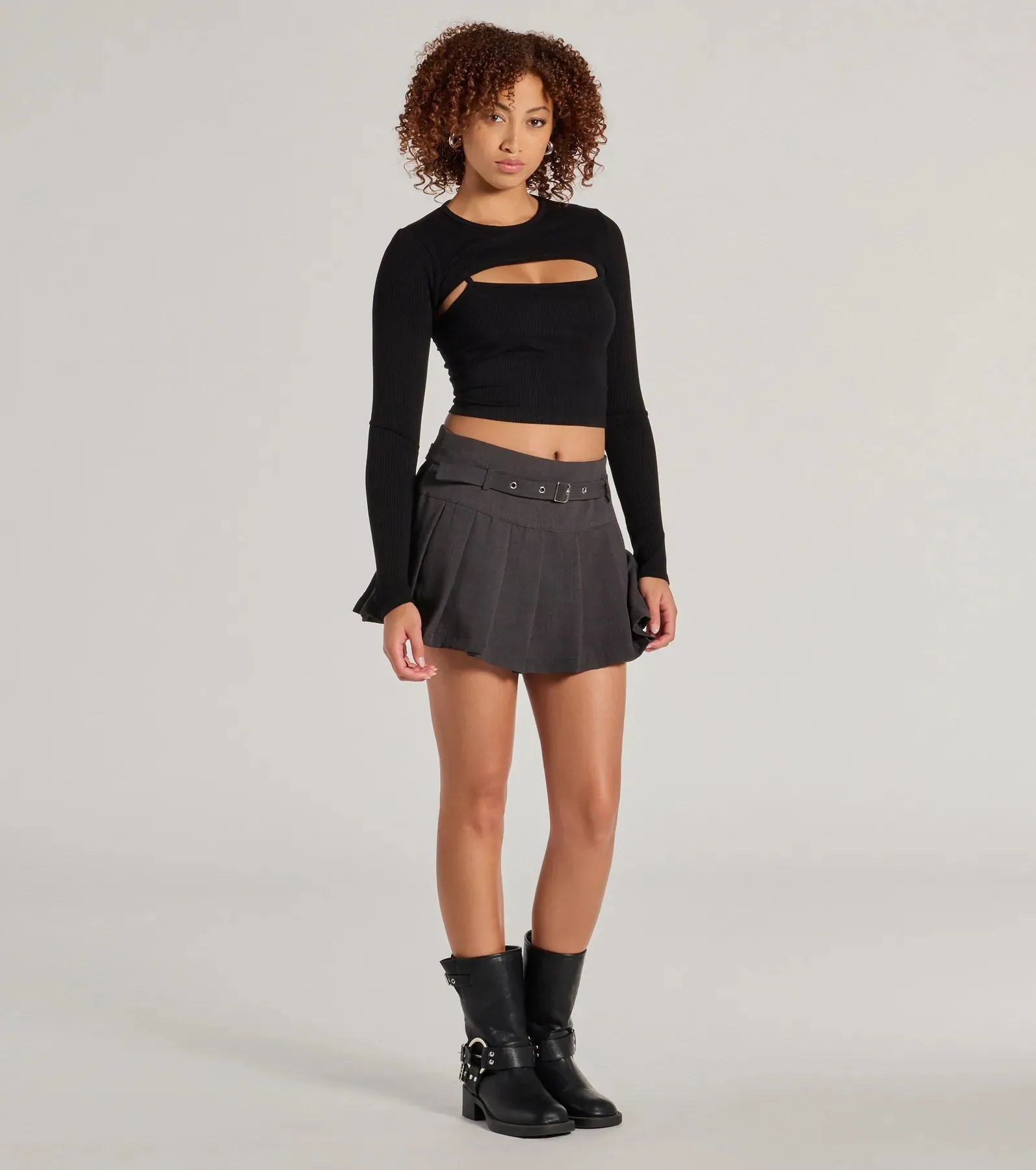 Snuggle Worthy Ribbed Knit Long Sleeve Top sold by Windsor product image thumbnail 3