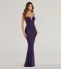 Jemma Embellished Studded Sleeveless Mermaid Dress sold by Windsor