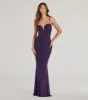 Jemma Embellished Studded Sleeveless Mermaid Dress sold by Windsor