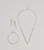 Fabulous Sparkle Rhinestone Necklace, Earrings, And Bracelet Set sold by Windsor