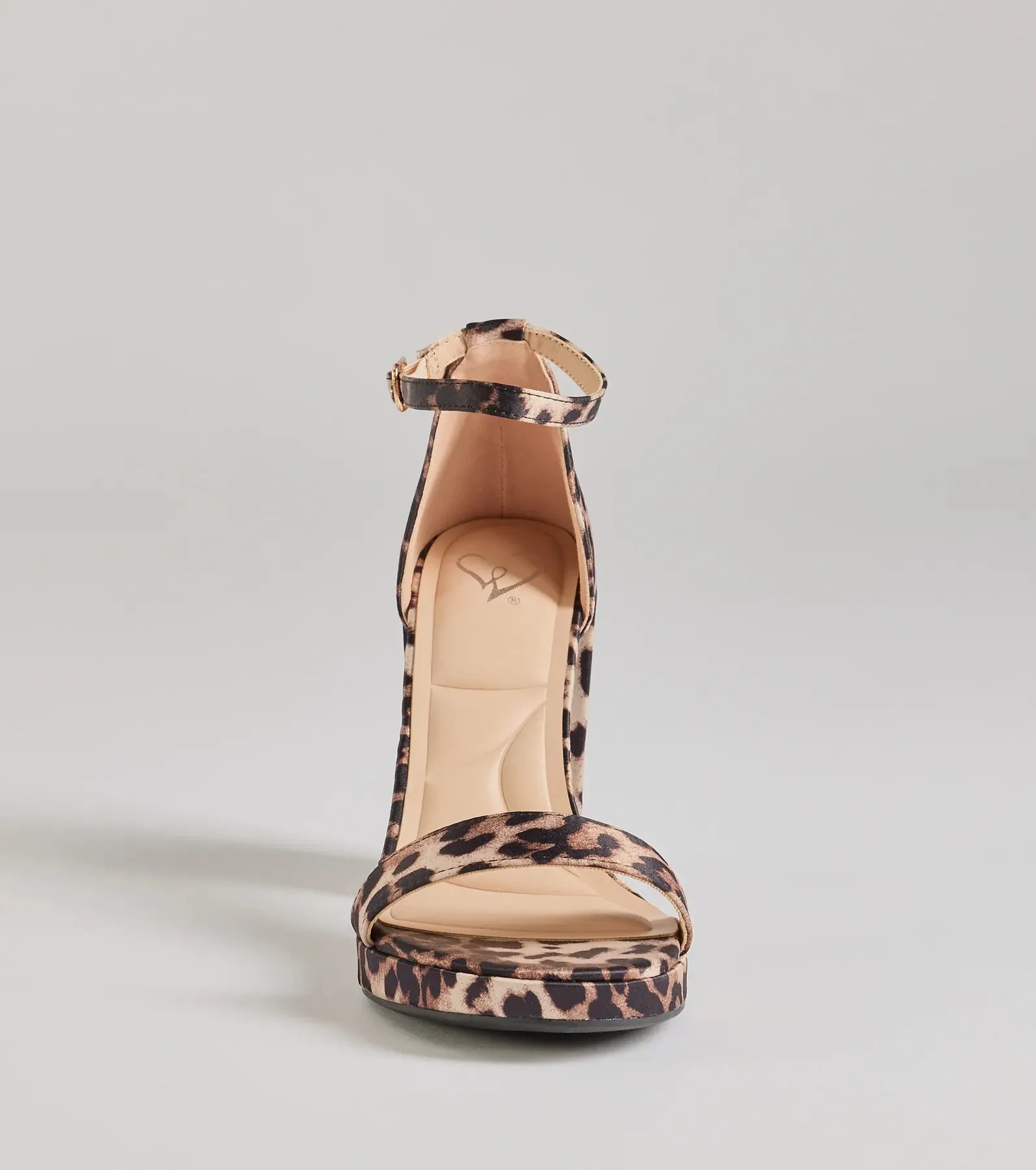 Untamed Glam Leopard Print Block Heels sold by Windsor product image thumbnail 3