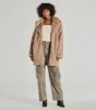 Luxe Layer Faux Fur Trench Coat sold by Windsor