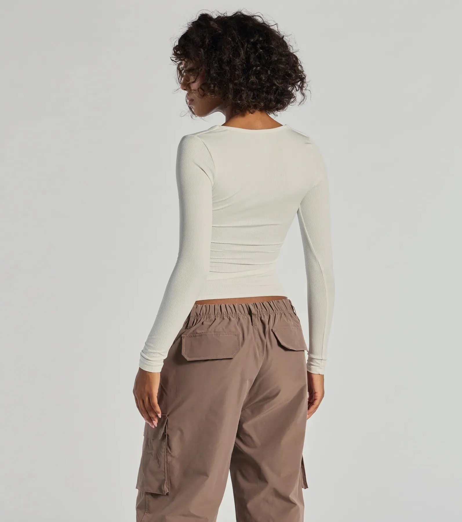 Forever Staple Smooth Knit Long Sleeve Top sold by Windsor product image thumbnail 2