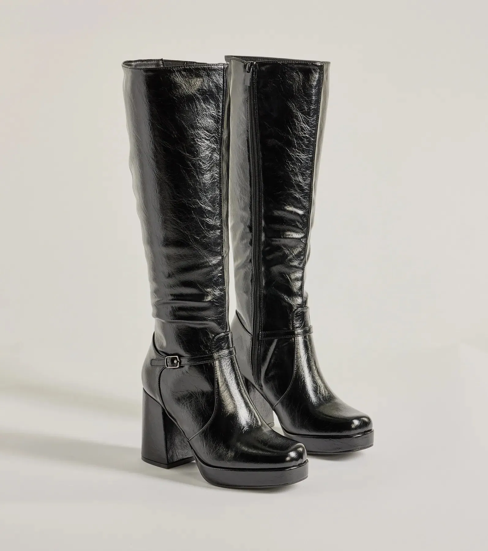 Made To Strut Faux Leather Under-The-Knee Boots sold by Windsor product image thumbnail 5