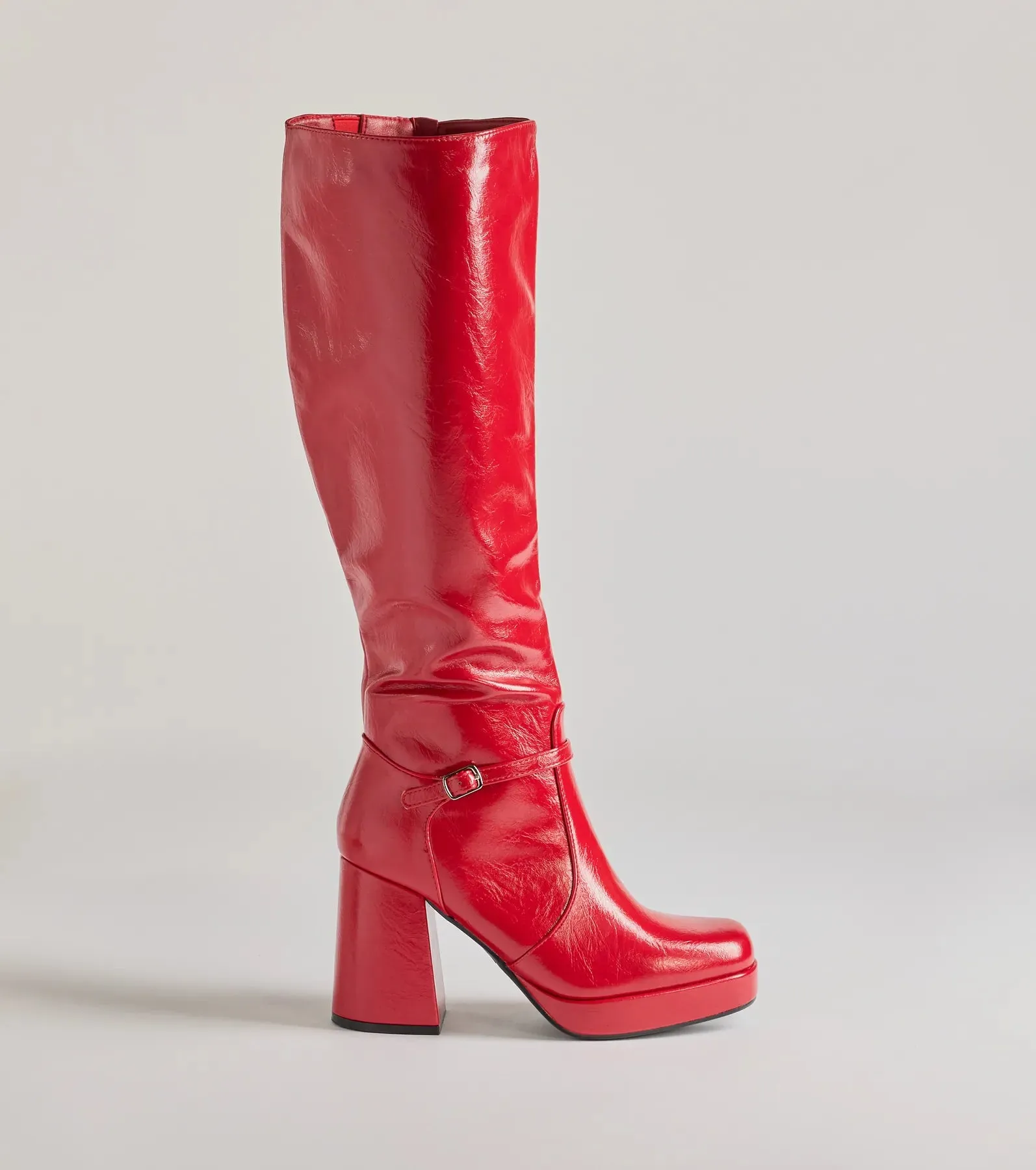 Made To Strut Faux Leather Under-The-Knee Boots sold by Windsor product image thumbnail 2