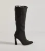 Chic Element Faux Suede Under-The-Knee Boots sold by Windsor