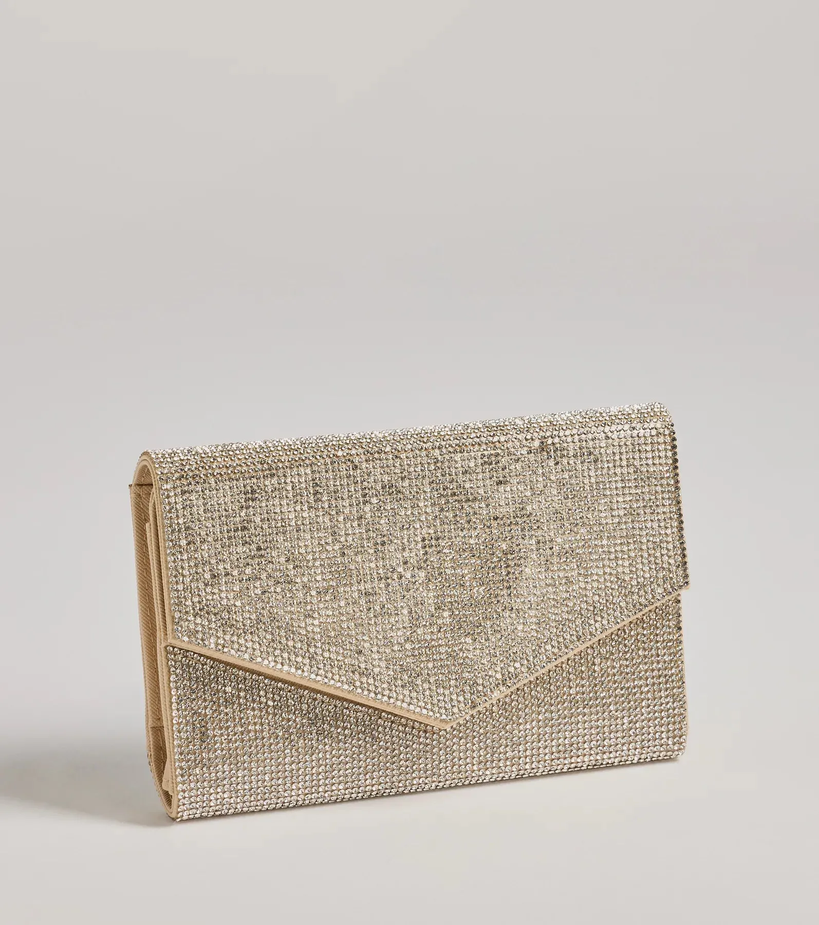 Majestic Sparkle Rhinestone Envelope Wristlet sold by Windsor