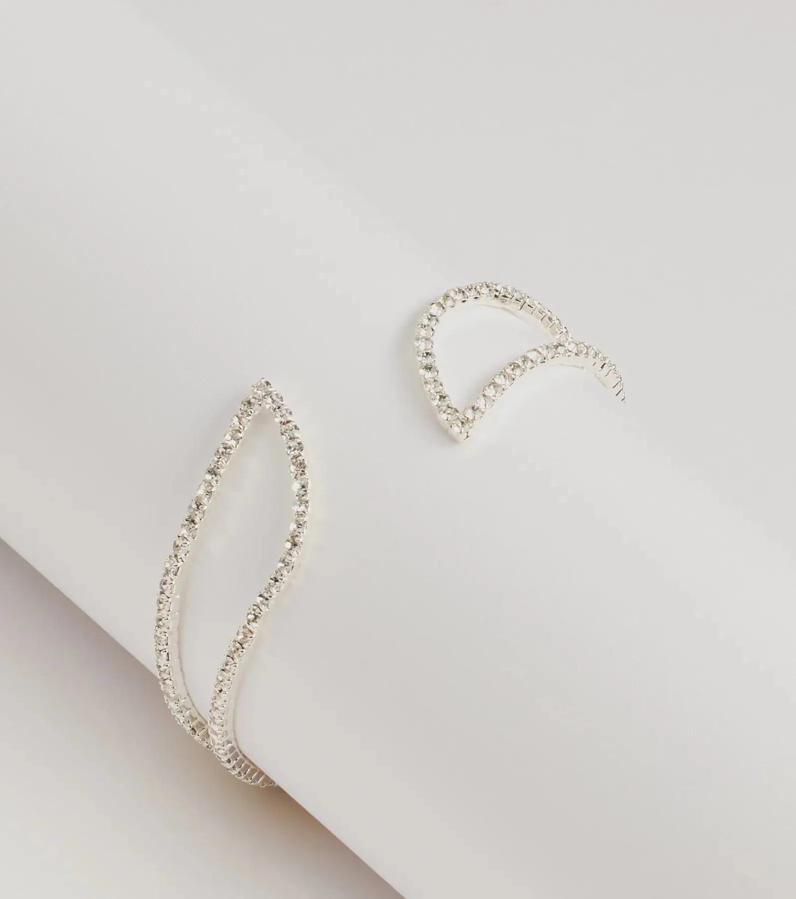 Endless Shine Memory Wire Rhinestone Bracelet sold by Windsor