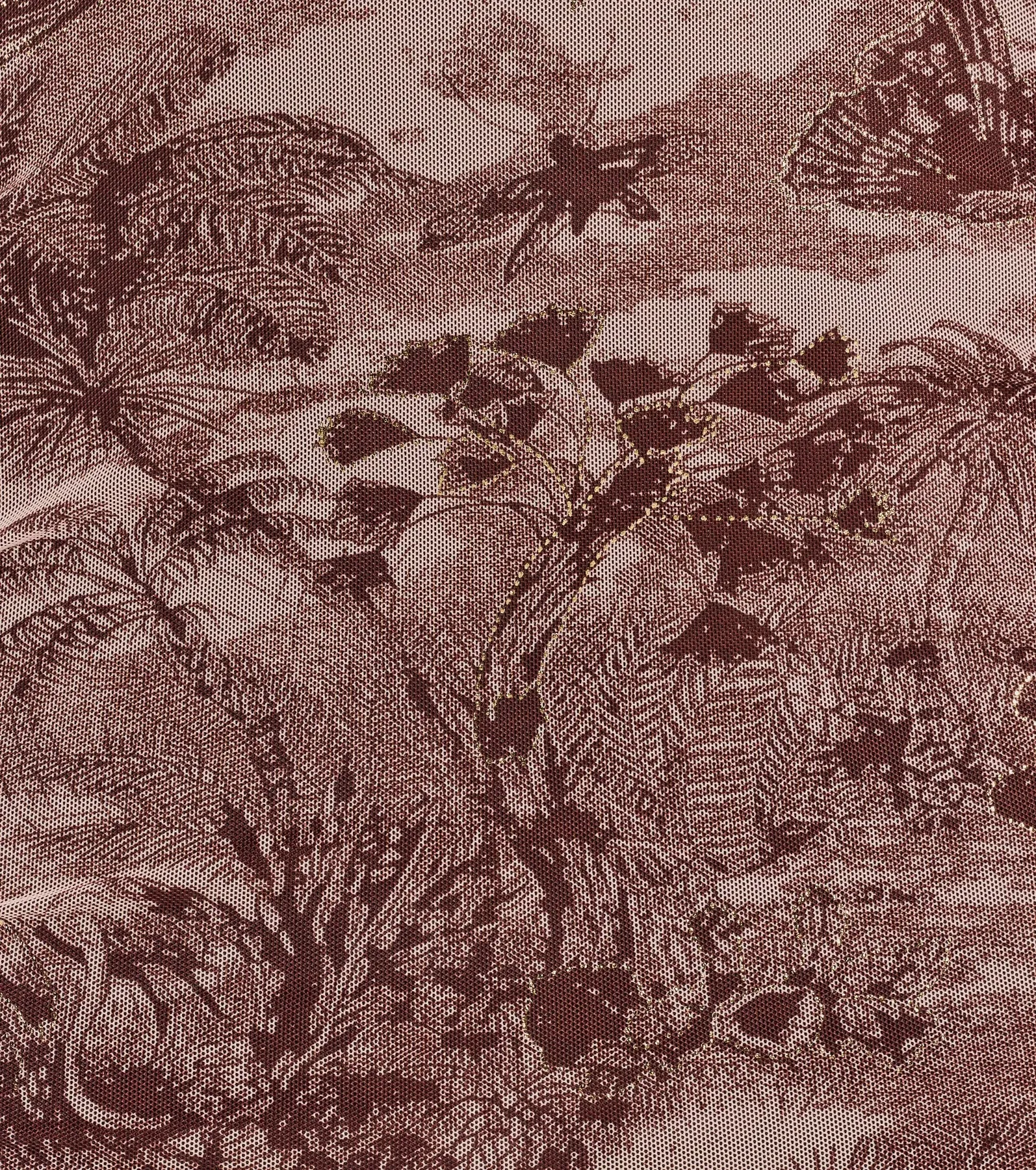 Stunning View Scenic Print Mesh Mini Dress sold by Windsor product image thumbnail 4