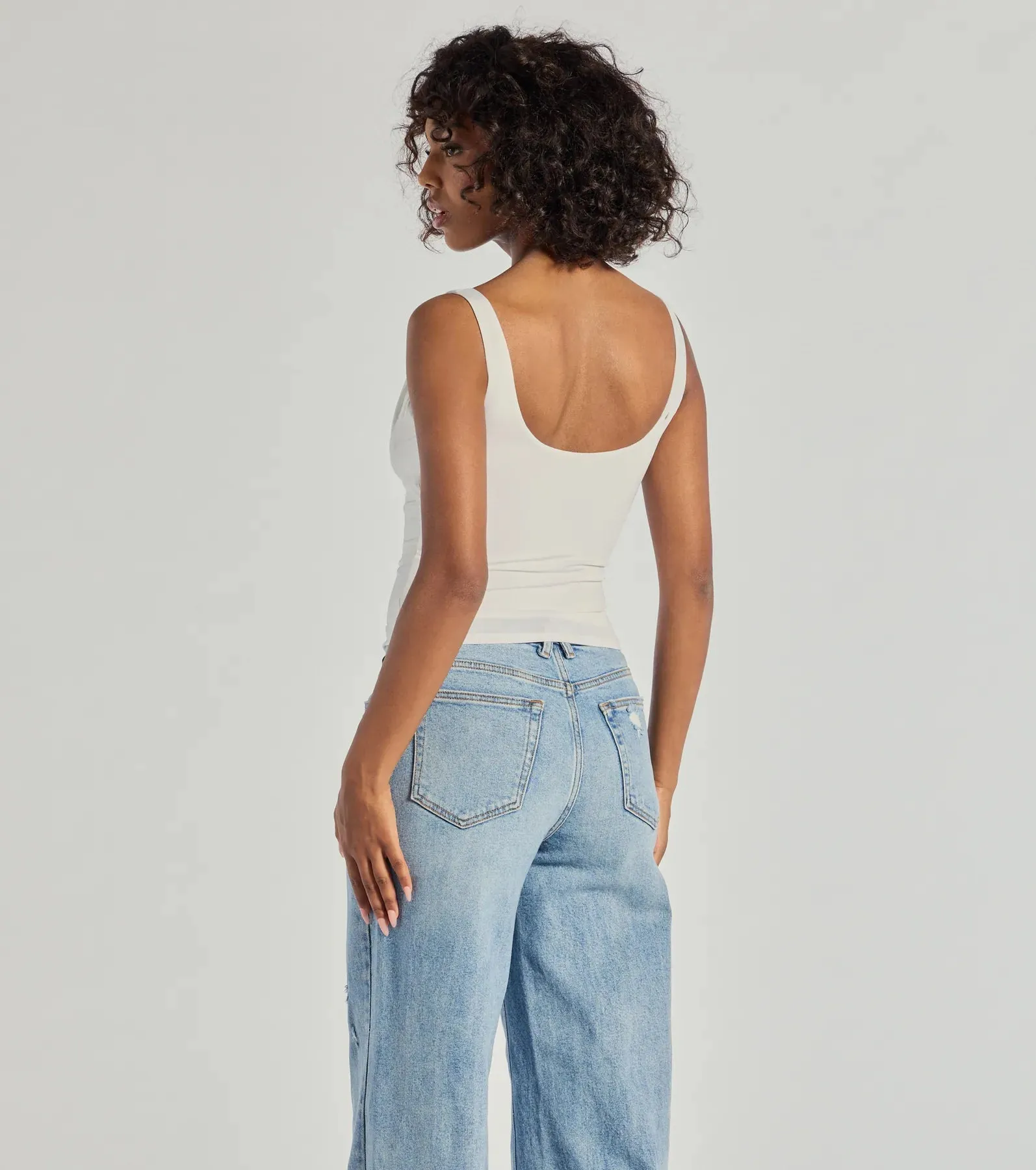 Glam Flair Sleeveless Cowl Neck Top sold by Windsor product image thumbnail 2