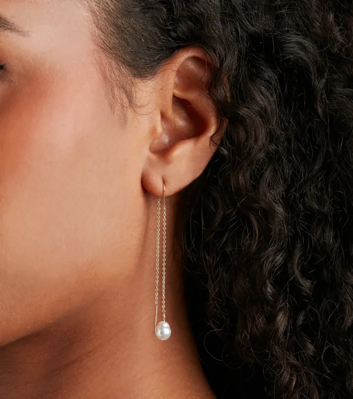 Pearl Of Perfection Dainty Earrings sold by Windsor