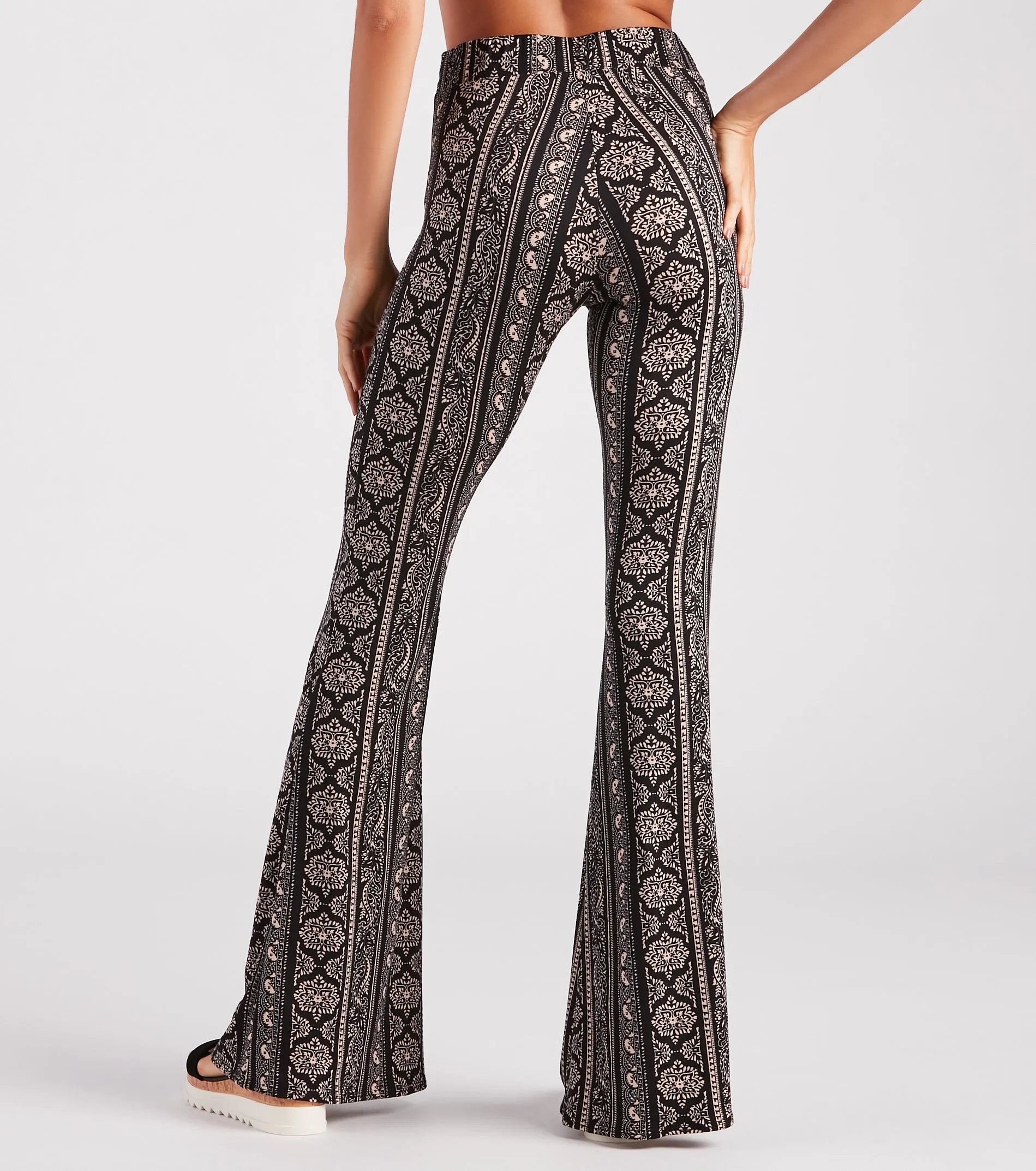 Major Flare Boho Cross Waist Pants sold by Windsor product image thumbnail 3