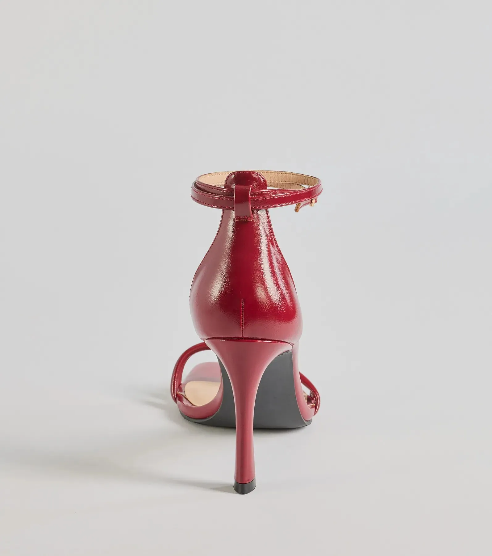 Sleek Moves Faux Leather Stiletto Heels sold by Windsor product image thumbnail 4