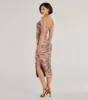 Stunning View Scenic Print Mesh Midi Dress sold by Windsor