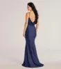 Selena V-Neck Cowl Back Mermaid Formal Dress sold by Windsor
